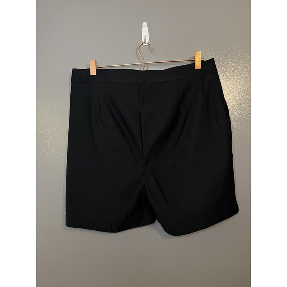 Rafaella Stretch Shorts Womens 14 Classic Fit Functional Pocket Dress Shorts - Picture 3 of 5